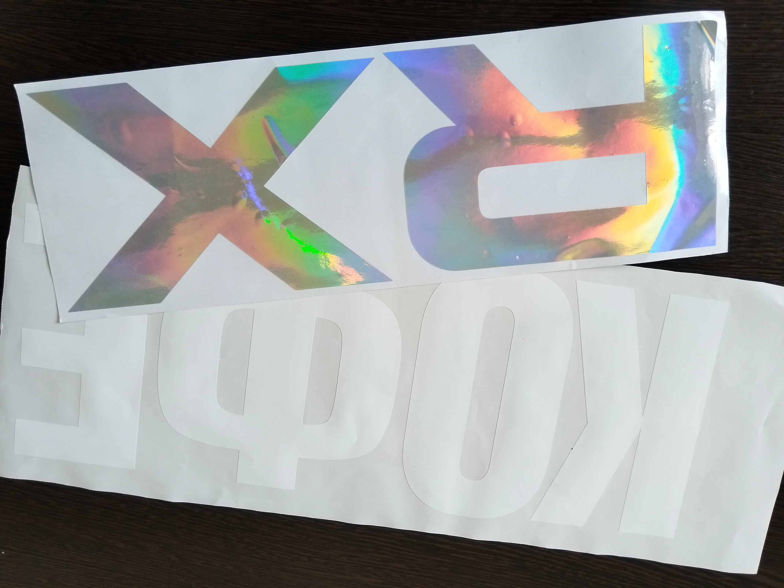 Кофе RX, Нарезка наклеек и стикеров